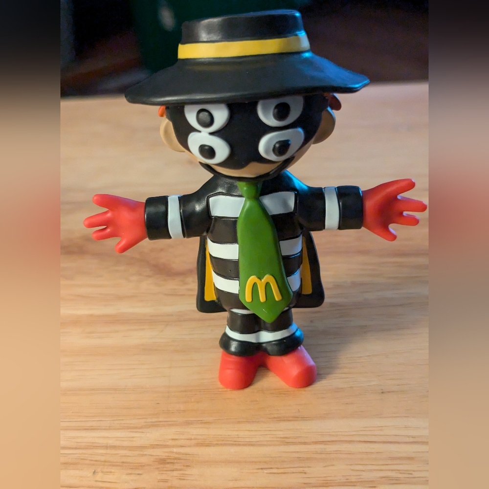 McDonald's Cactus Plant Flea Market Hamburglar Adult Happy Meal Toy loose
